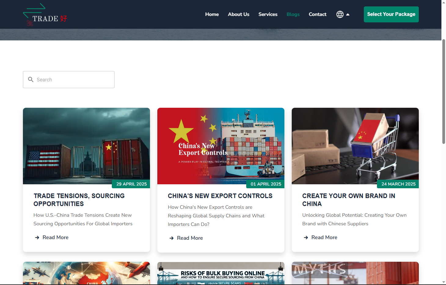 TradeHao - Blog Sayfası